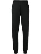 Emporio Armani Tapered Jogging Bottoms - Black