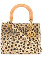 Christian Dior Vintage Lady Dior Handbag - Yellow & Orange