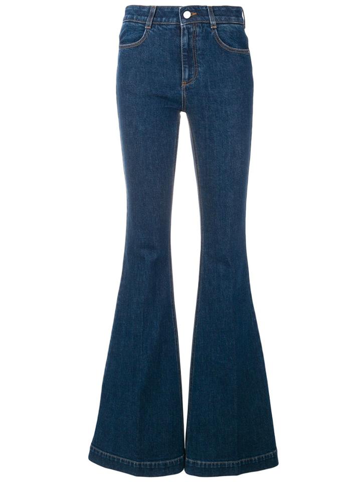 Stella Mccartney Seventies Flared Jeans - Blue