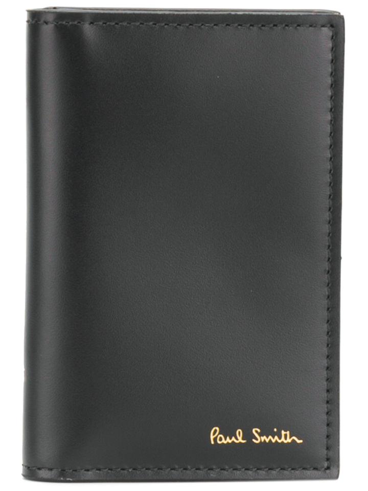 Paul Smith Long Foldover Wallet - Black