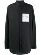 Julius Sound Frequency Patch Shirt - Black