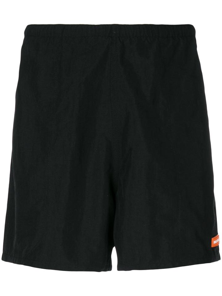 Heron Preston Plain Swim Shorts - Black