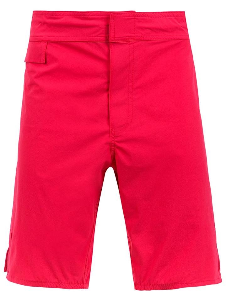 Amir Slama Mid Rise Swim Shorts - Yellow