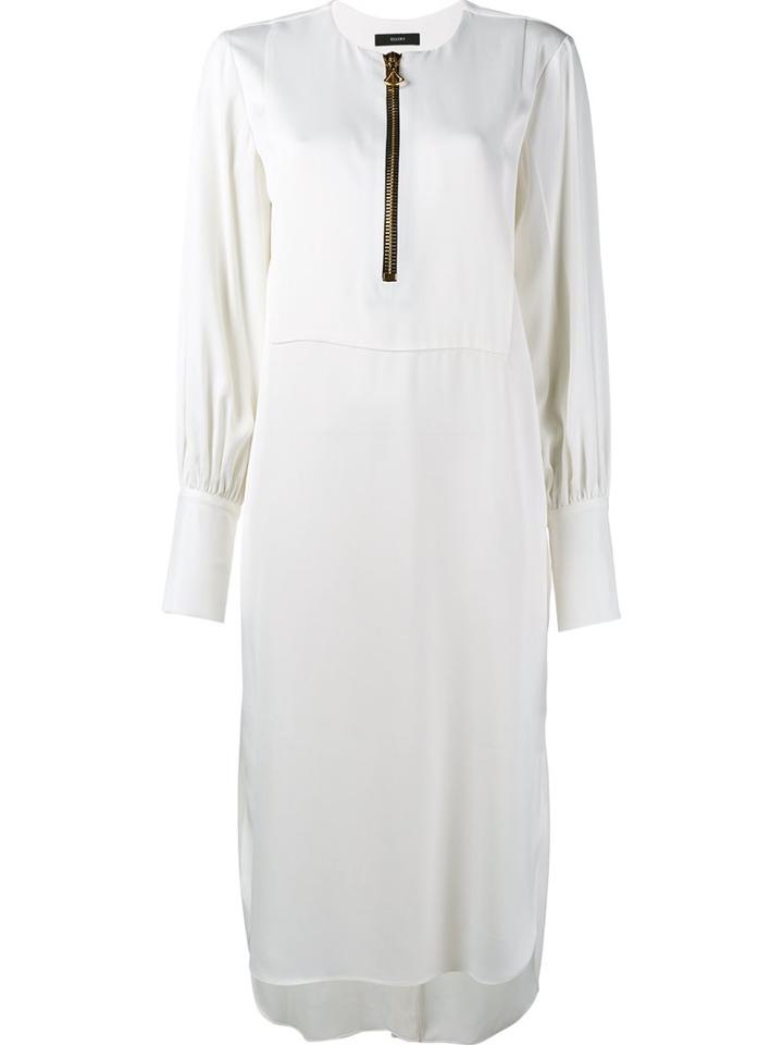 Ellery Front Zip Midi Dress