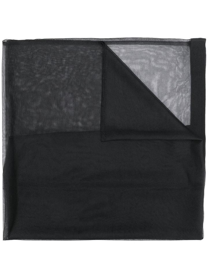 Altea Sheer Scarf - Black