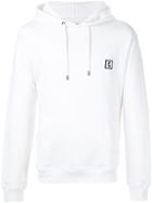 Wooyoungmi Logo Patch Drawstring Hoodie - Yellow