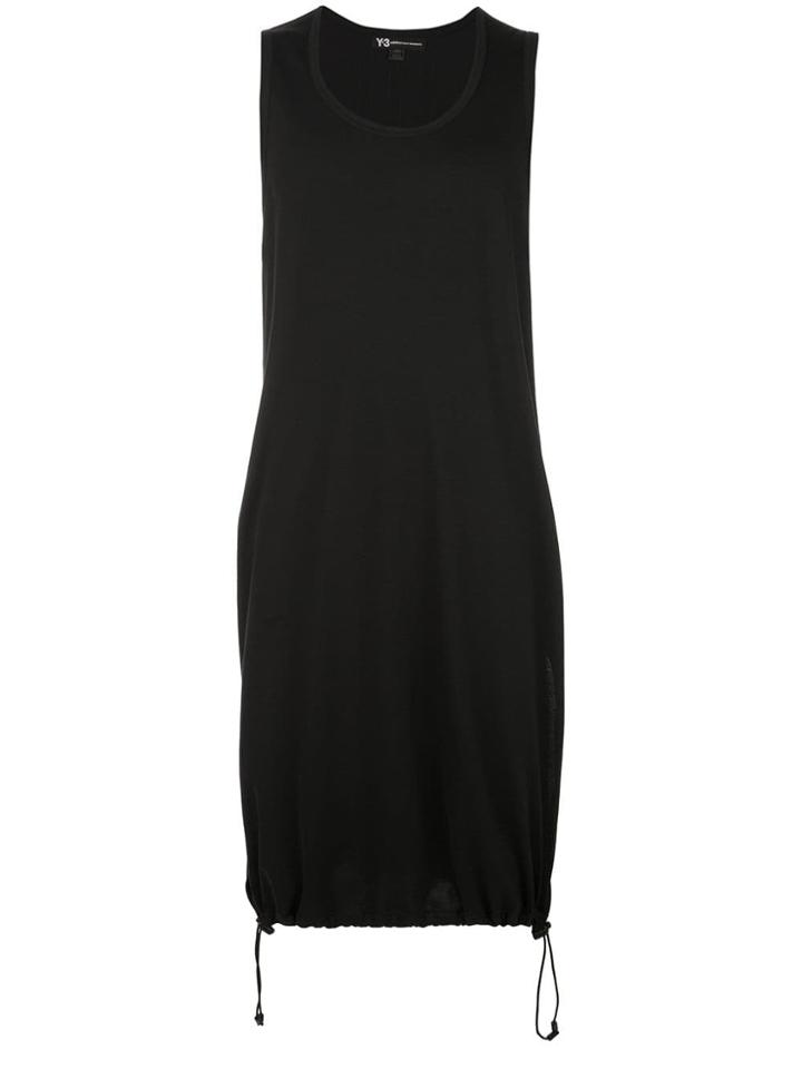 Y-3 Drawstring Tank Top - Black