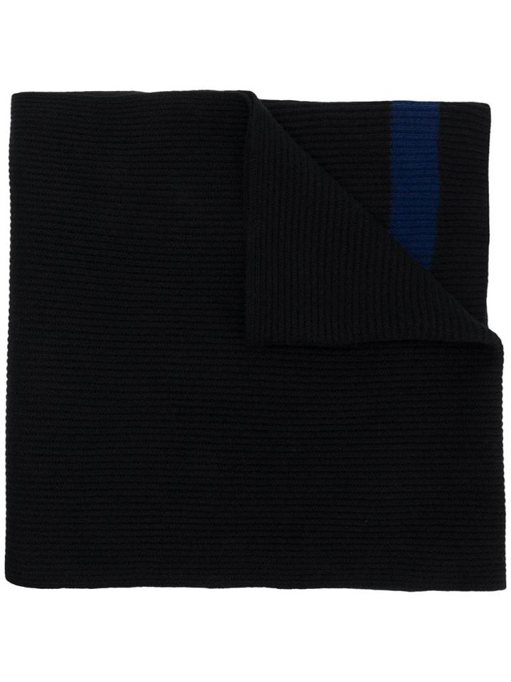 Kenzo Embroidered Logo Scarf - Blue