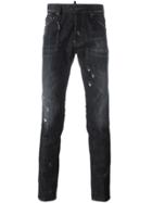 Dsquared2 'cool Guy' Lightly Distressed Jeans - Black