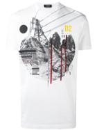 Graphic Print T-shirt - Men - Cotton - M, White, Cotton, Dsquared2