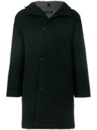 Transit Hooded Coat - Black