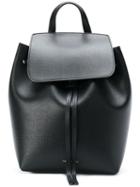 Mansur Gavriel Mini Drawstring Backpack - Black