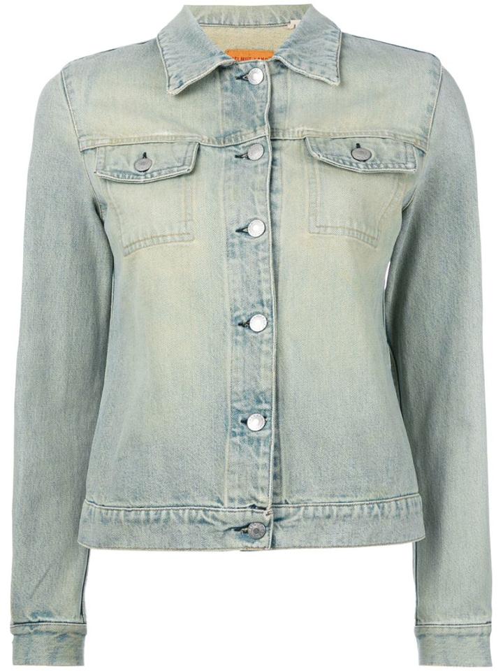Helmut Lang Pre-owned Stoned Wash Denim Jacket - Blue