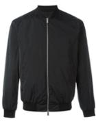 Dsquared2 Bomber Jacket, Men's, Size: 50, Black, Polyester/spandex/elastane/viscose