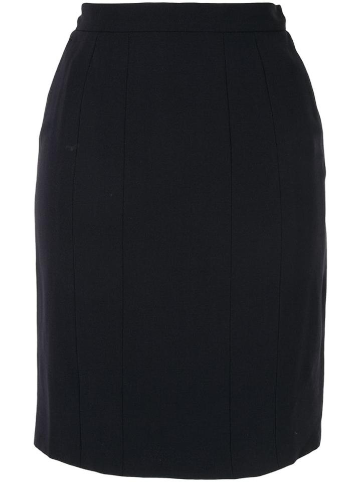 Chanel Vintage Pencil Skirt - Blue