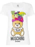 Moschino Carmen Miranda Bear T-shirt - White