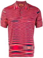 Missoni Abstract Patterned Polo Shirt - Red
