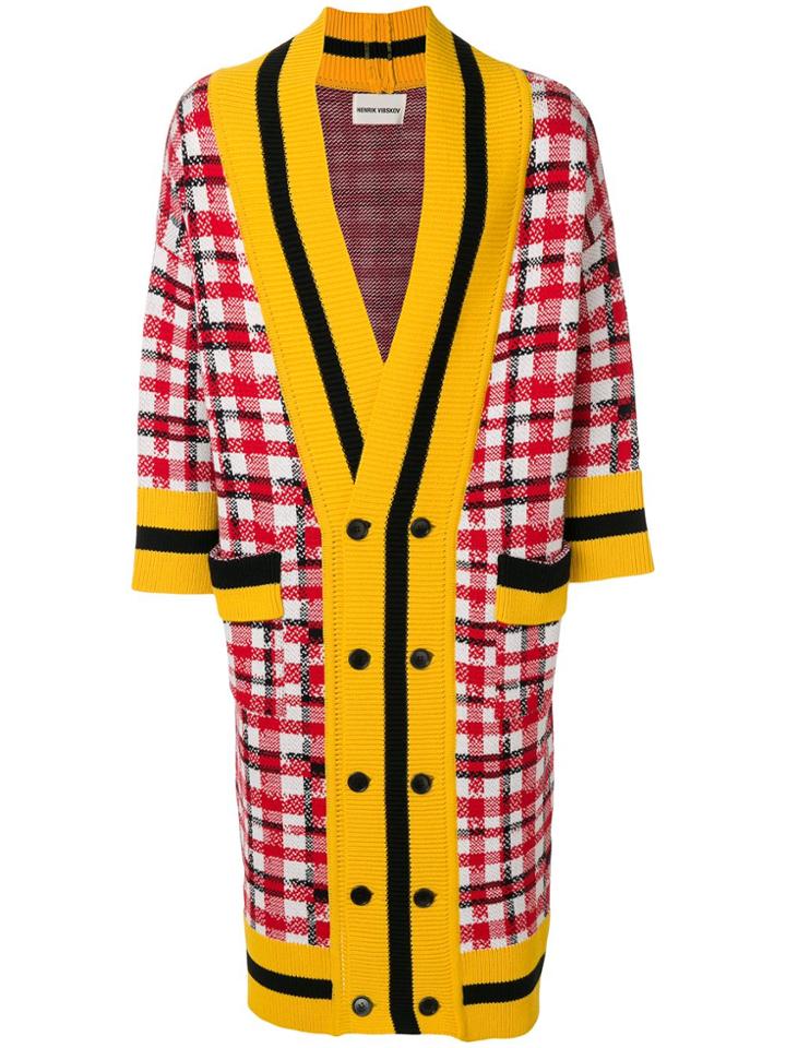 Henrik Vibskov Oversize Messy Match Cardigan - Multicolour