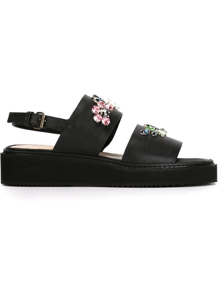 Lanvin 'fussbett' Embellished Sandals