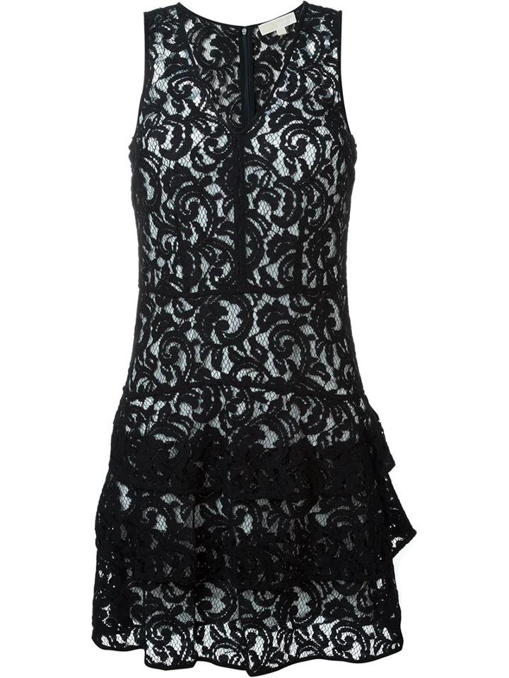 Michael Michael Kors Tiered Lace Dress
