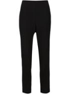 Elie Tahari Classic Cigarette Trousers, Women's, Size: 8, Black, Triacetate/polyester