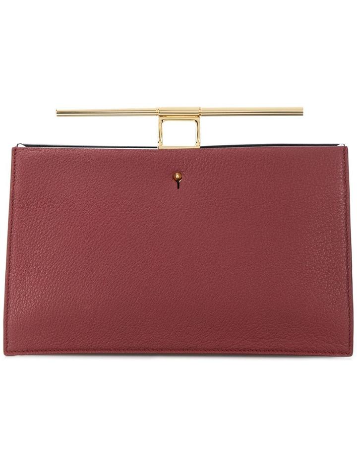 The Volon Box Clutch - Black