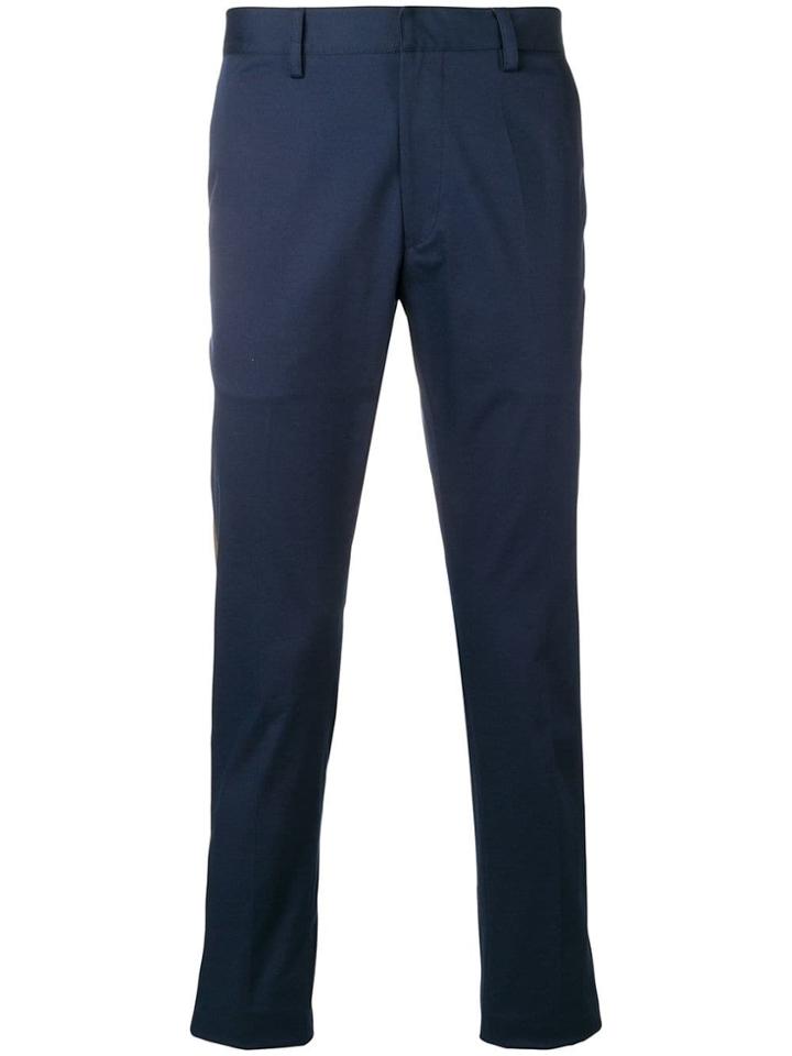 Etro Stripe Tailored Trousers - Blue