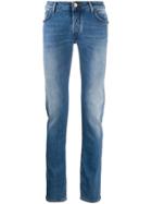 Hand Picked Orvieto Slim-fit Jeans - Blue