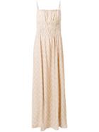 M Missoni Chevron Print Maxi Dress - Nude & Neutrals