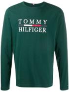 Tommy Hilfiger Logo Print T-shirt - Green
