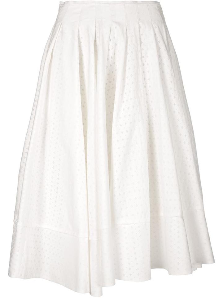 Brock Collection Perforated Midi Skirt