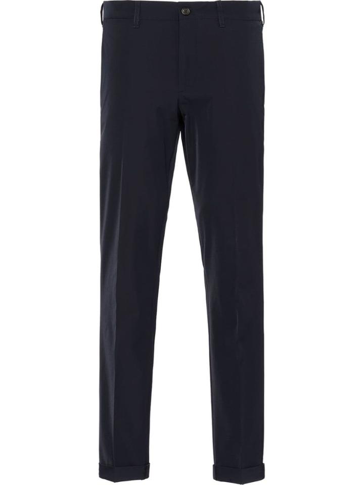 Prada Slash Pocket Trousers - Blue