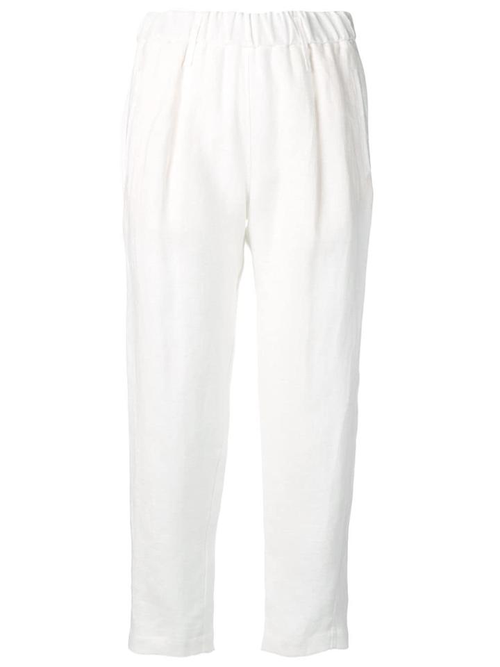 Forte Forte Cropped Trousers - White