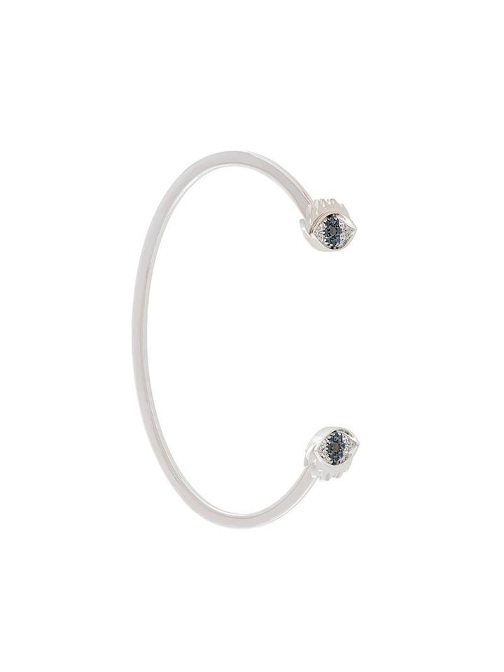 Delfina Delettrez Embellished Eye Cuff, Women's, Metallic