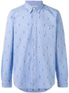 Ps By Paul Smith - Embroidered Detail Shirt - Men - Cotton - S, Blue, Cotton