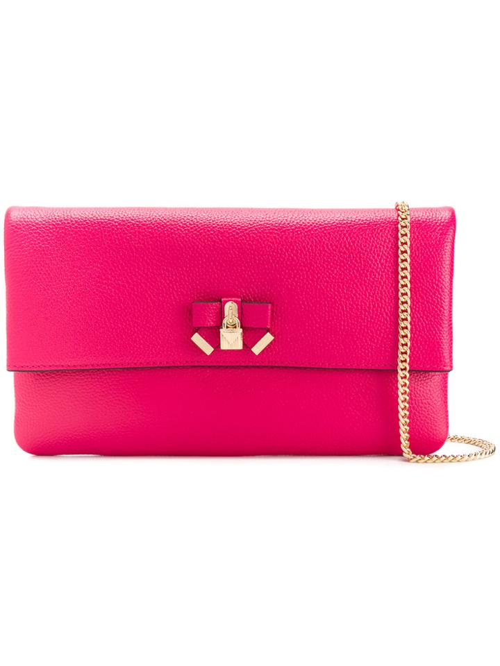 Michael Michael Kors Everly Clutch Bag - Pink & Purple