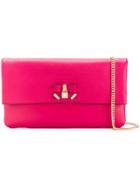 Michael Michael Kors Everly Clutch Bag - Pink & Purple
