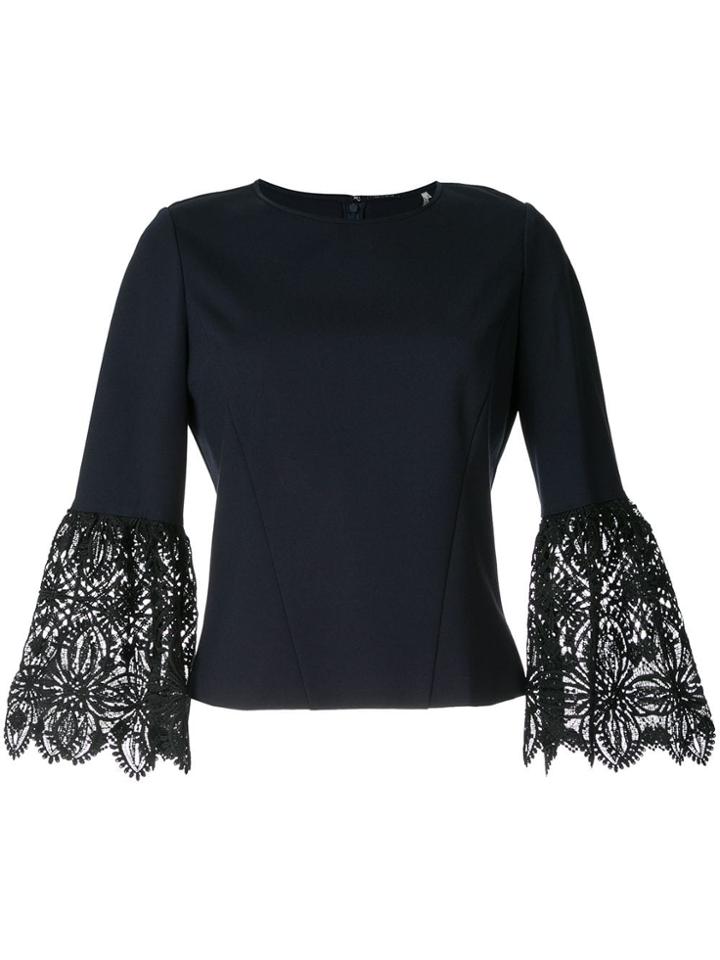 Elie Tahari Amora Blouse - Blue