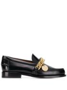 Givenchy Chain Embellished Loafers - Black