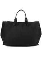 Troubadour - Large Tote Bag - Women - Calf Leather - One Size, Black, Calf Leather
