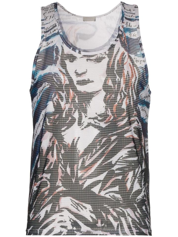 Dior Homme X Raymond Pettibon Mona Lisa Print Tank Top - 970