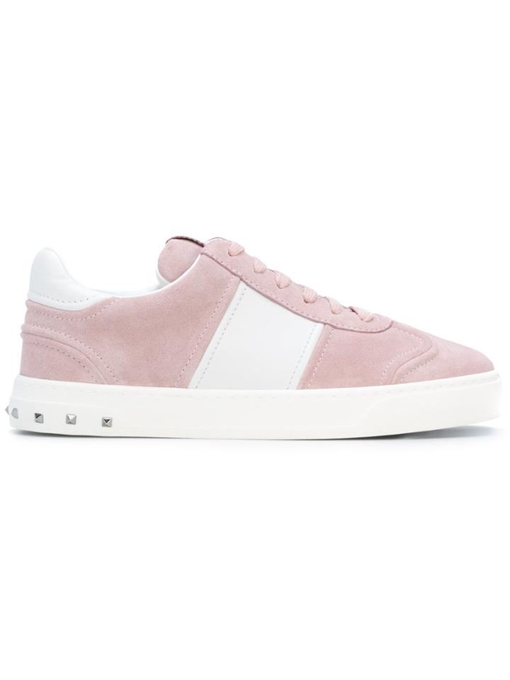 Valentino Valentino Garavani Flycrew Sneakers - Pink & Purple