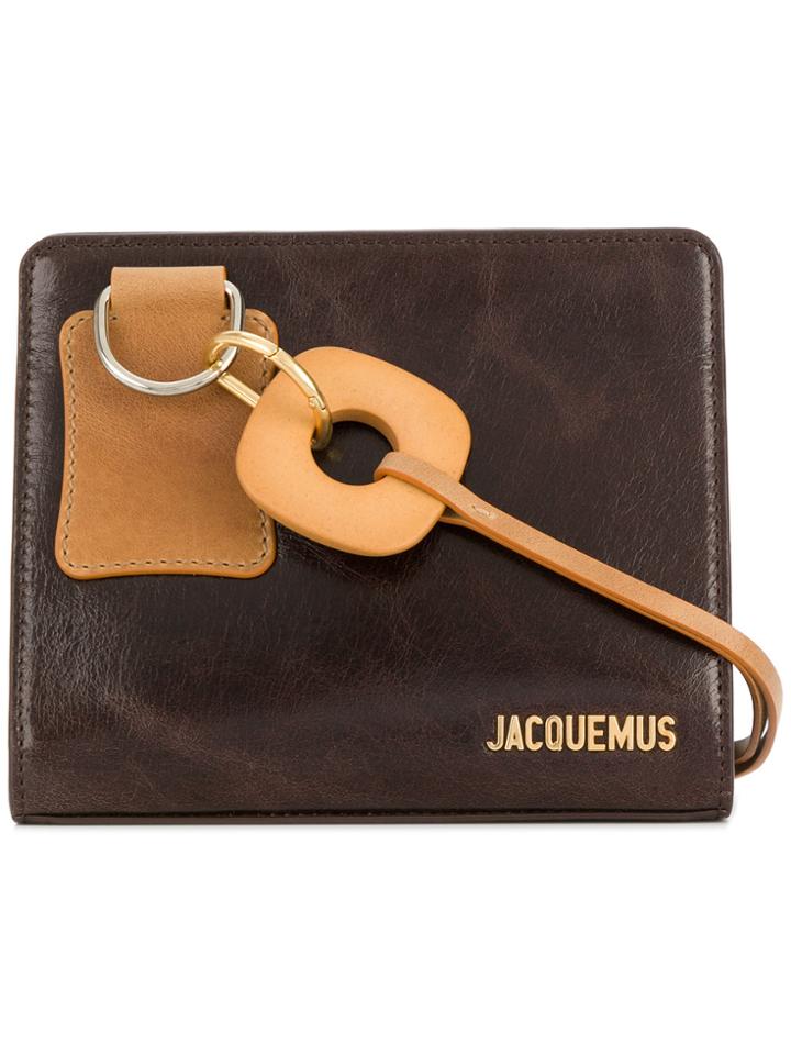 Jacquemus Geometric Shoulder Bag - Brown