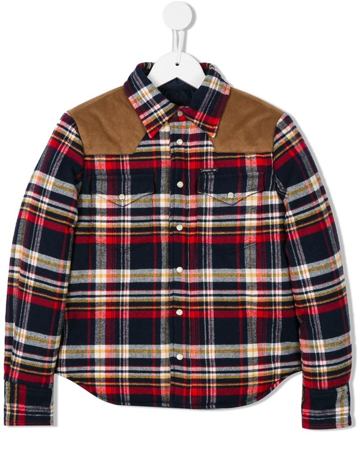 Dsquared2 Kids Western Plaid Shirt