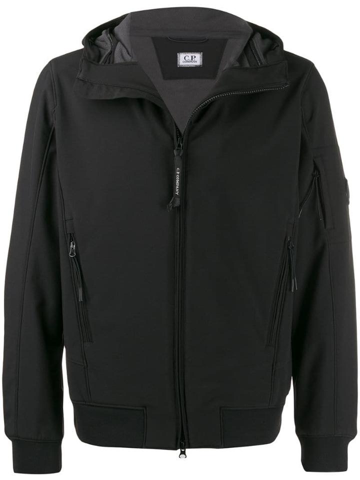 Cp Company Lens Hooded Jacket - Black