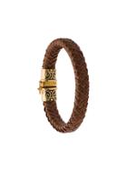 Nialaya Jewelry Woven Bracelet - Brown