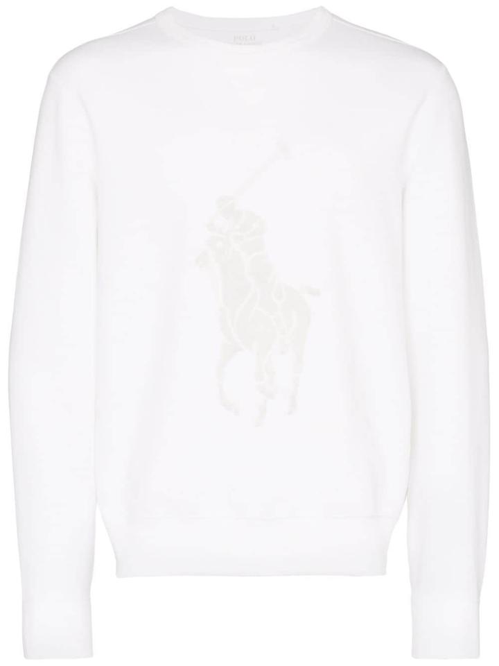 Polo Ralph Lauren Motif-embroidered Sweatshirt - White