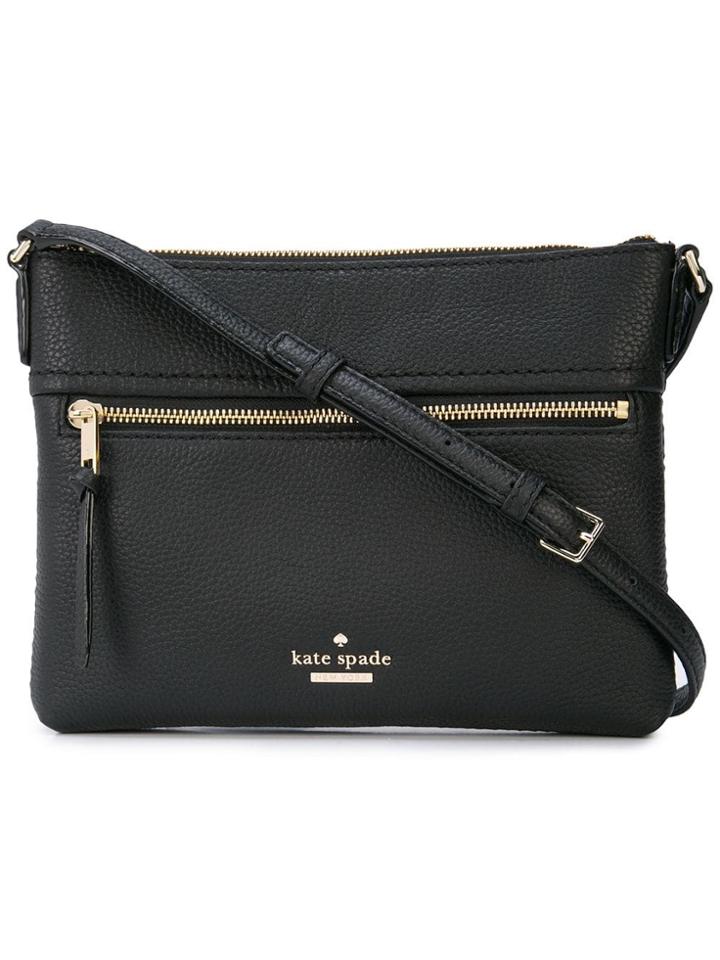 Kate Spade Top Zipped Crossbody Bag - Black