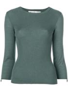 Red Valentino Classic Fitted Sweater - Green