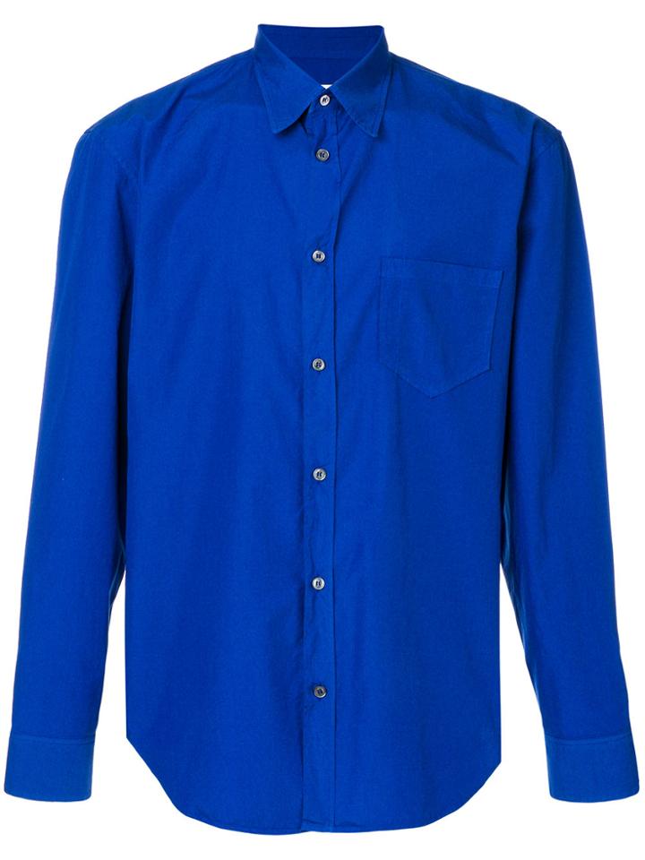Maison Margiela Classic Fit Shirt - Blue